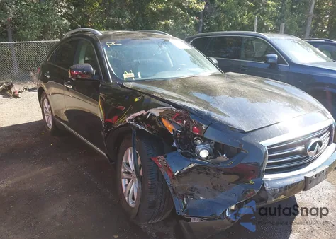 2014 Infiniti Qx70 z USA, uszkodzony, nr VIN JN8CS1MW8EM411985